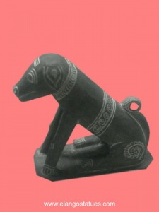 Dog Vaganam Sculpture